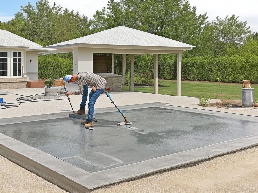 Creating a Sturdy Base: Step-by-Step Guide to Making a Concrete Slab